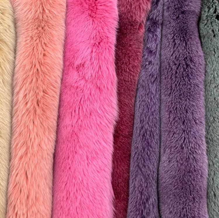 Dyed Fox Fur