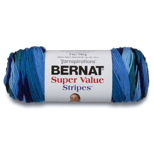 Bernat® Super Value - Oceana Stripes