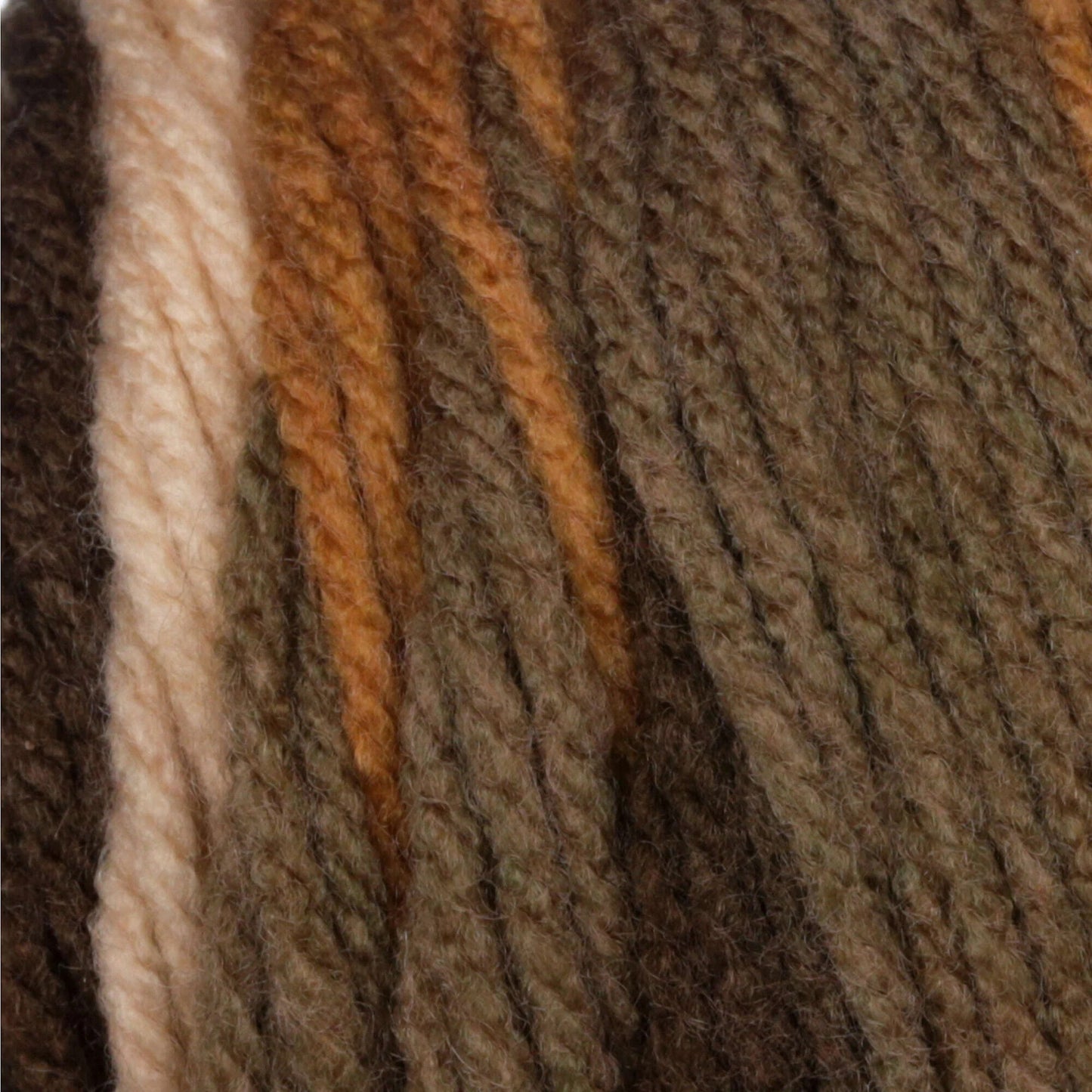 Bernat® Super Value - Beachwood Stripes (detail)