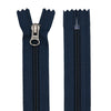 1-Way, Closed End - Navy (Nylon Coil)