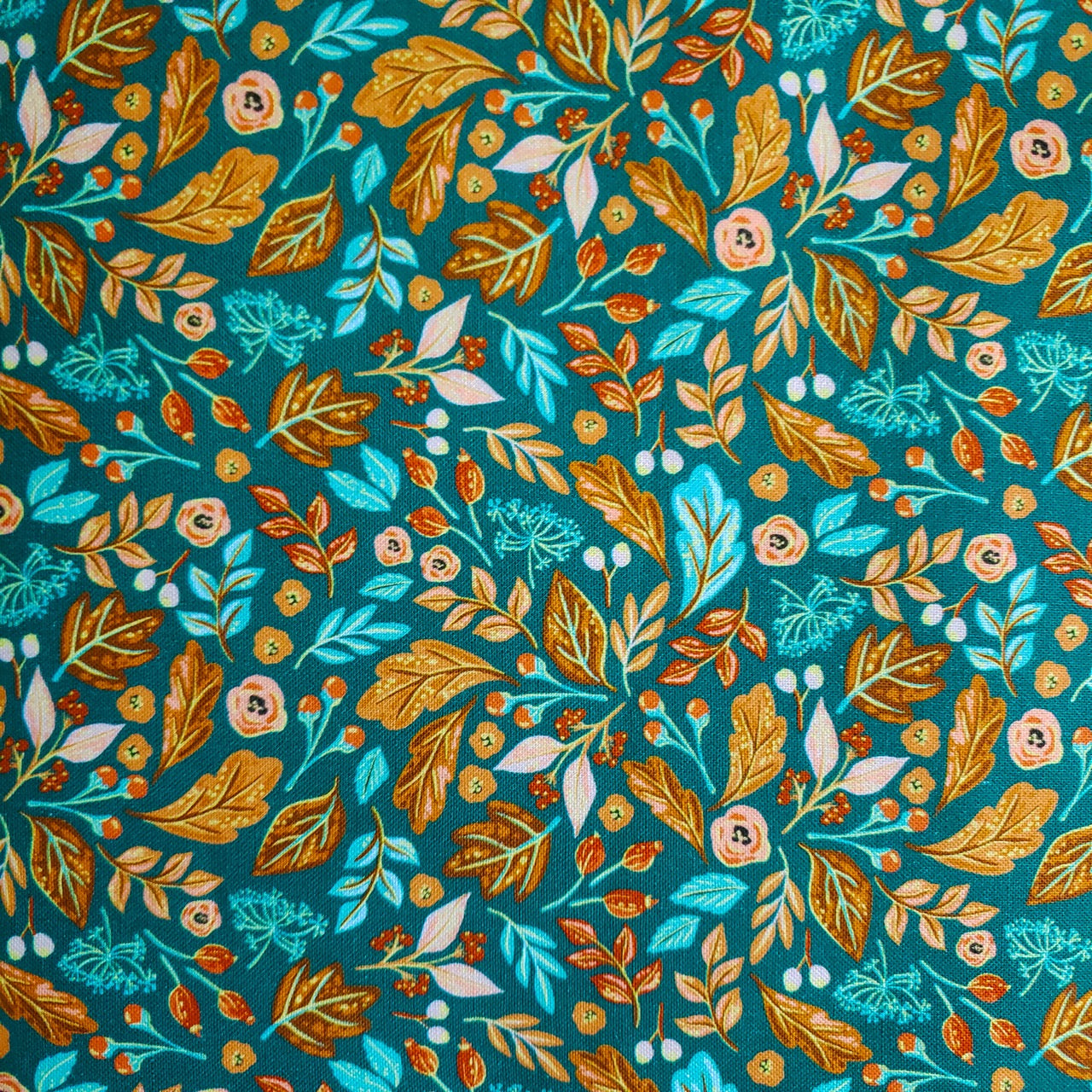 Cotton Print - Skogen Collection - Foliage