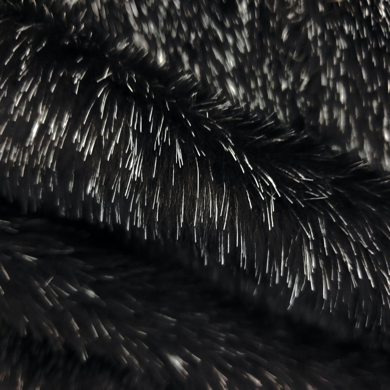 Faux Fur - Black Seal (detail)