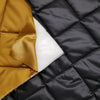 Quilted PrimaSoft™ - 2-Sided, 10oz - Klondike Gold / Black