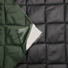 Quilted PrimaSoft™ - 2-Sided, 10oz - Dark Green / Black