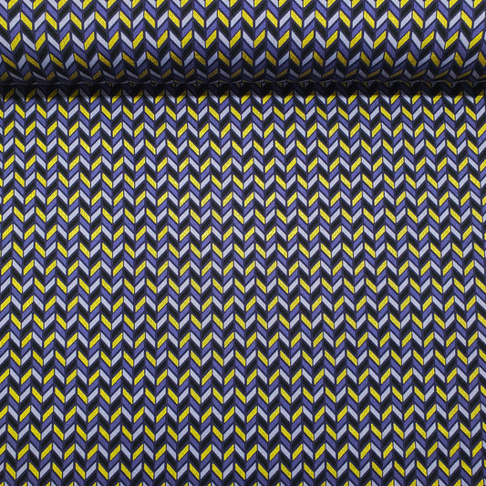 Quilting Cotton - Metallic - Inner Compass
