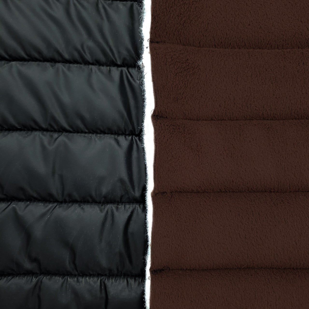 Quilted Polar 2-Sided 13oz - Brown (cut)