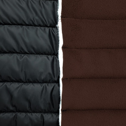 Quilted Polar 2-Sided 13oz - Brown (cut)