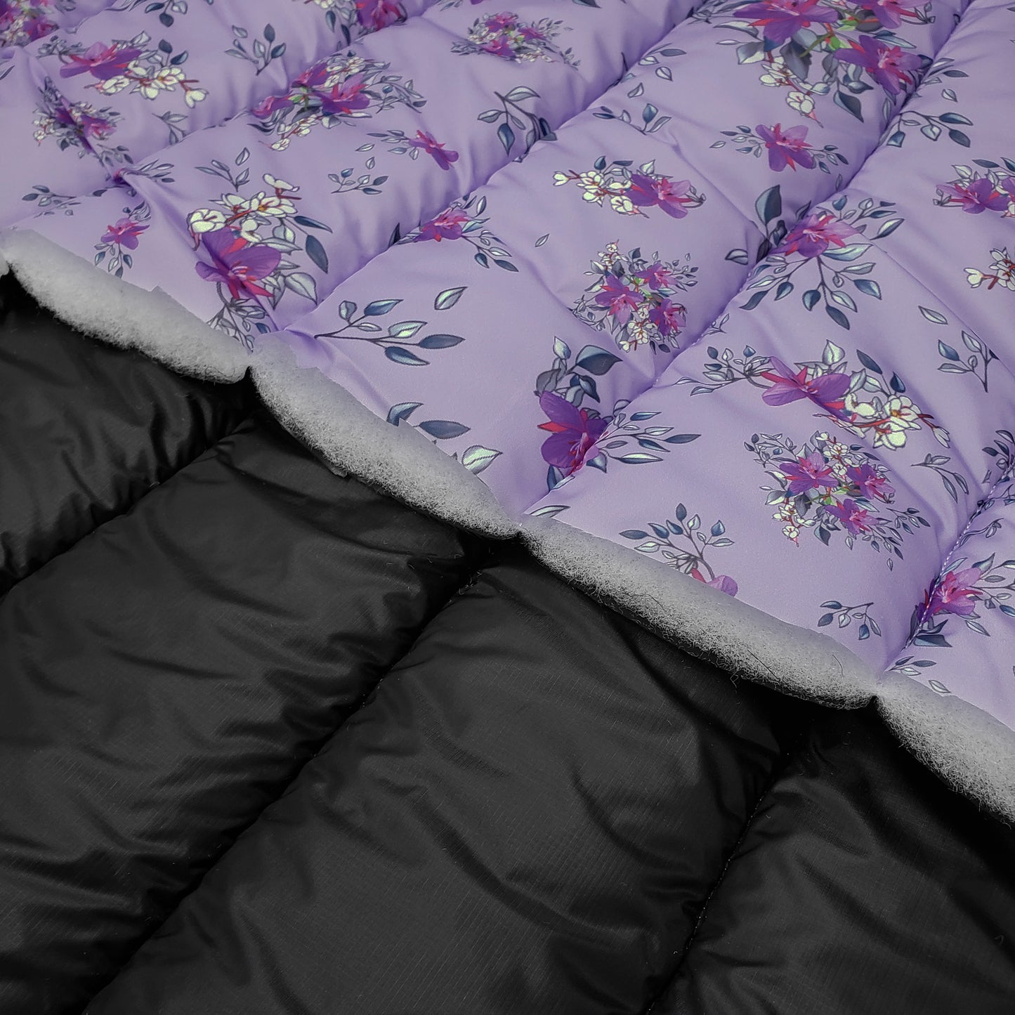 Quilted Holofill™ 2-Sided 13oz - Arctic Floral by Martha Kyak