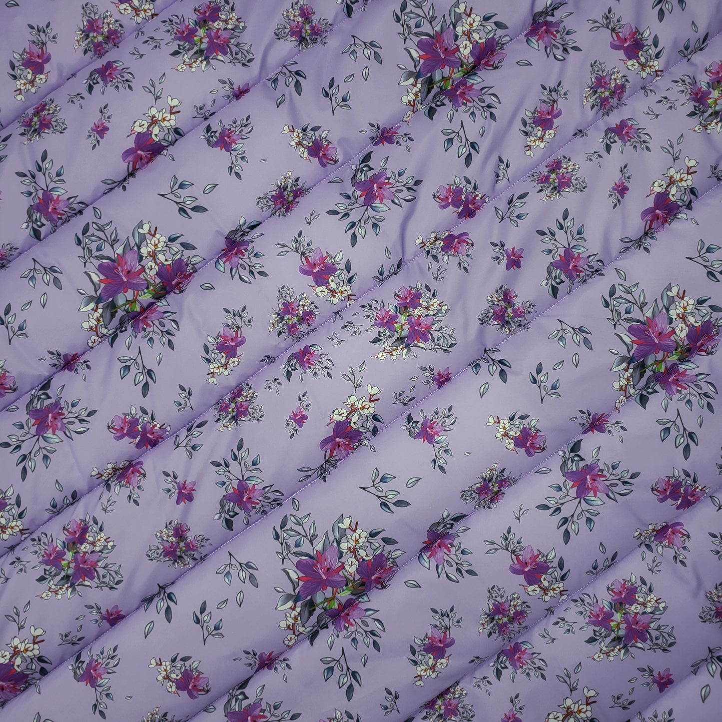 Quilted Holofill™ 2-Sided 13oz - Arctic Floral by Martha Kyak