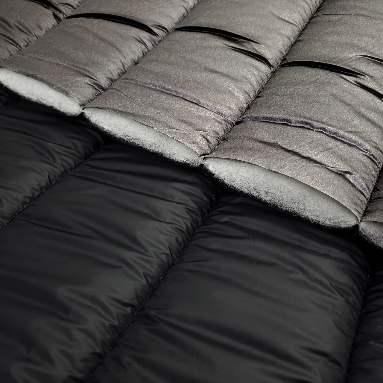 Quilted Holofill™ 2-Sided 13oz - Metallic Graphite (CUT 2)