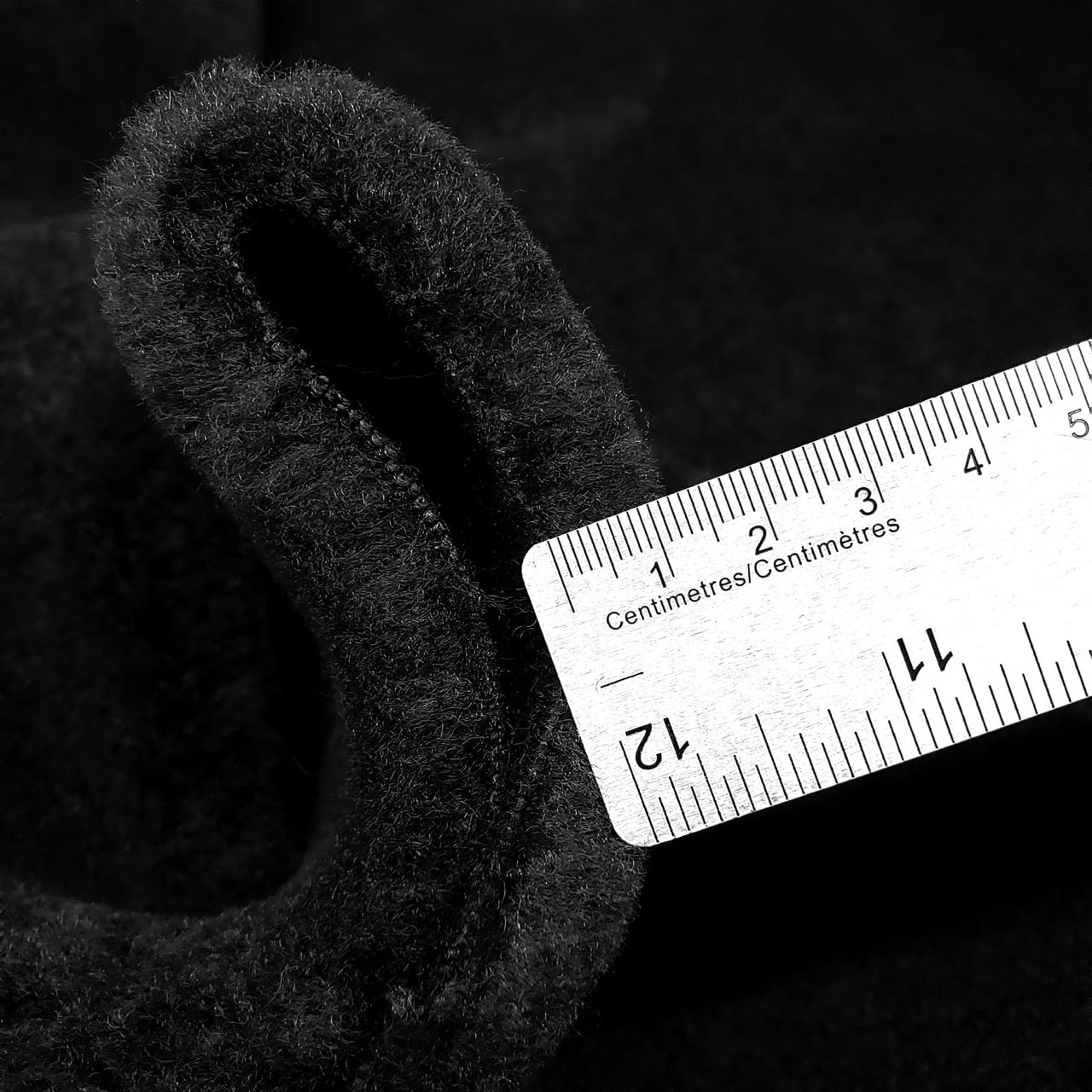 Pile Lining (Heavy) - Black (measure)