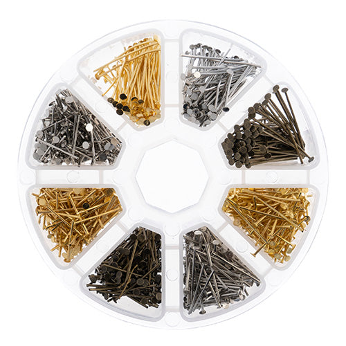 Head Pins - Assorted Set (1030pc)