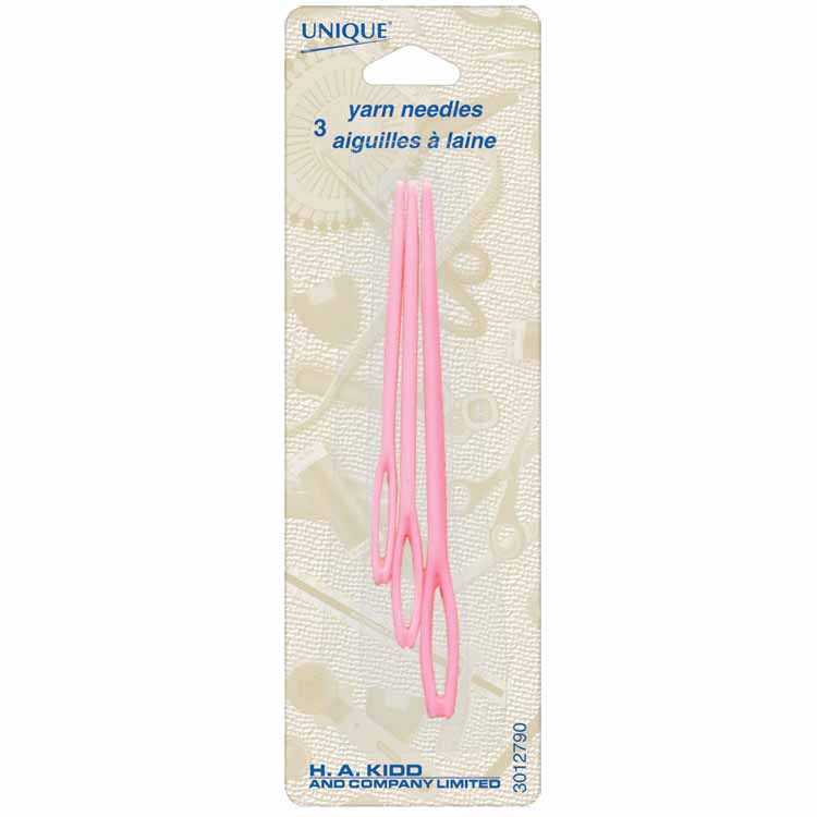 Unique - Yarn Needles - Pink (3pc Pack)