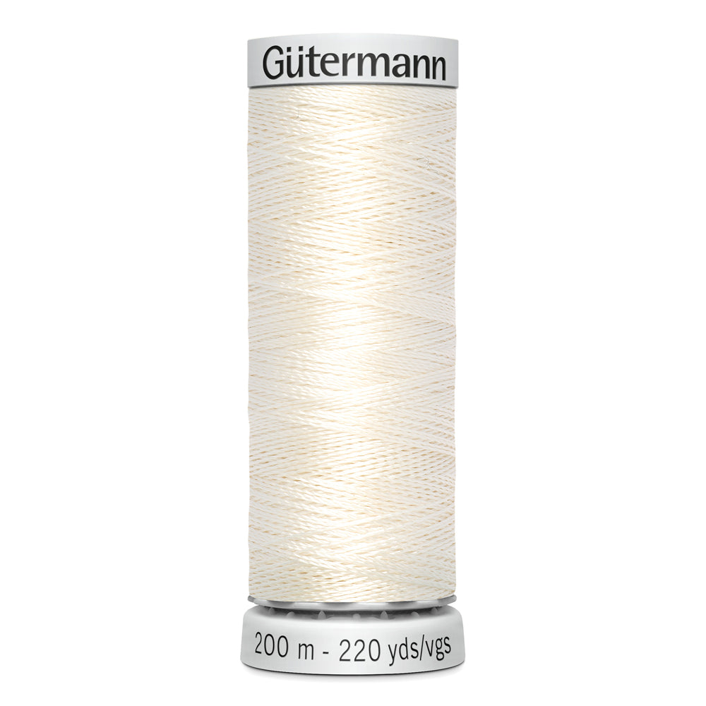 GÜTERMANN - Dekor Rayon Thread 200m - Winter White