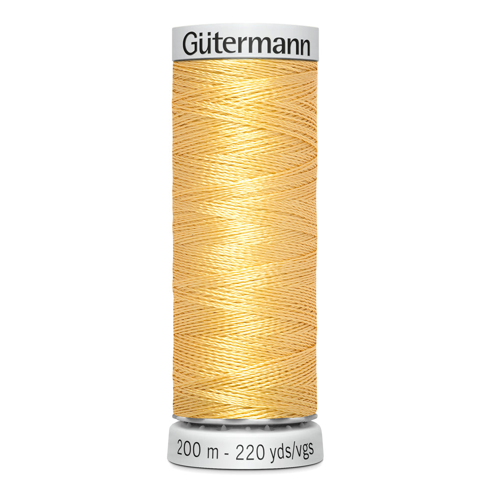 GÜTERMANN - Dekor Rayon Thread 200m - Light Yellow