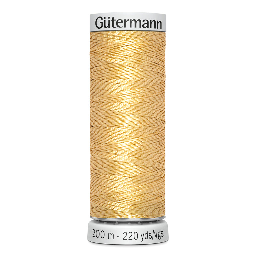 GÜTERMANN - Dekor Rayon Thread 200m - Butter Yellow