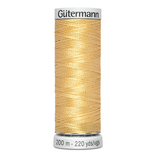 GÜTERMANN - Dekor Rayon Thread 200m - Butter Yellow