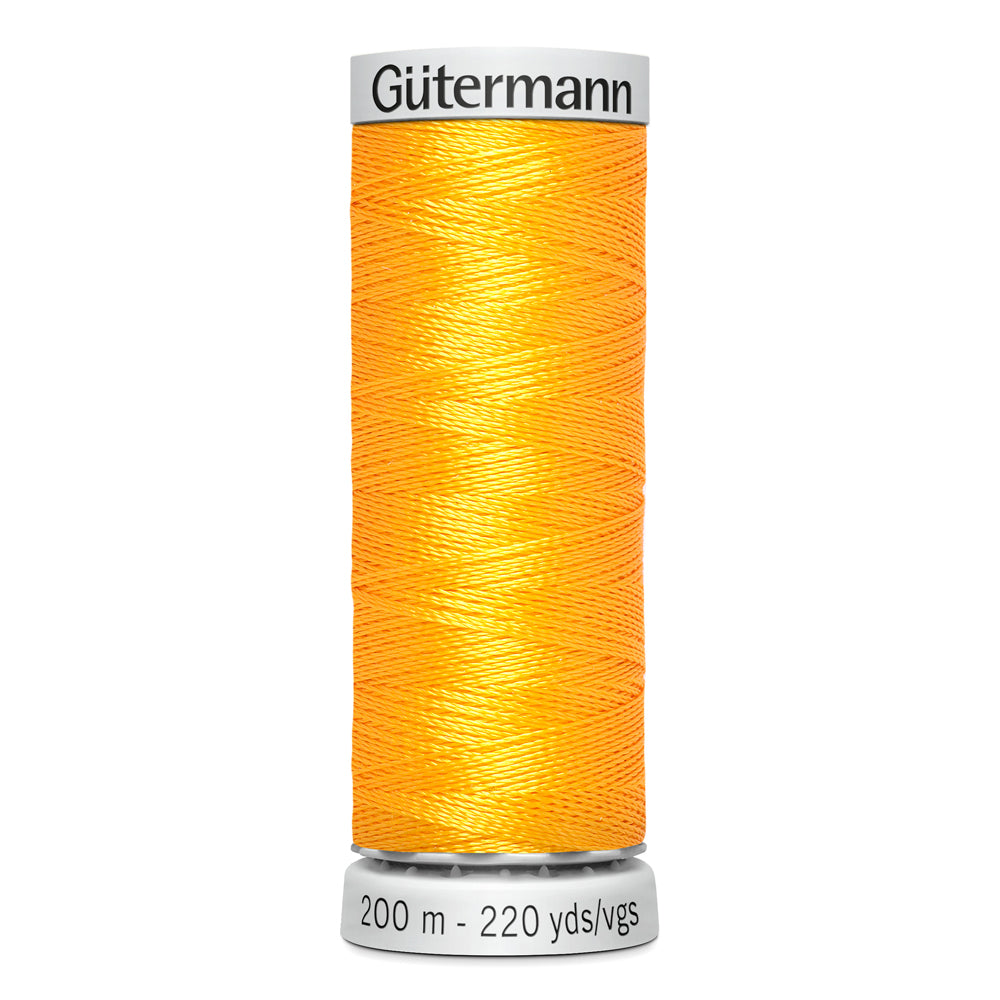 GÜTERMANN - Dekor Rayon Thread 200m - Goldenrod
