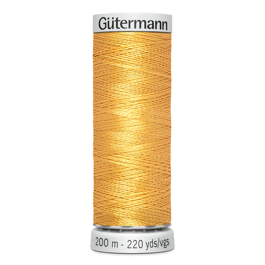 GÜTERMANN - Dekor Rayon Thread 200m - Dark Maize