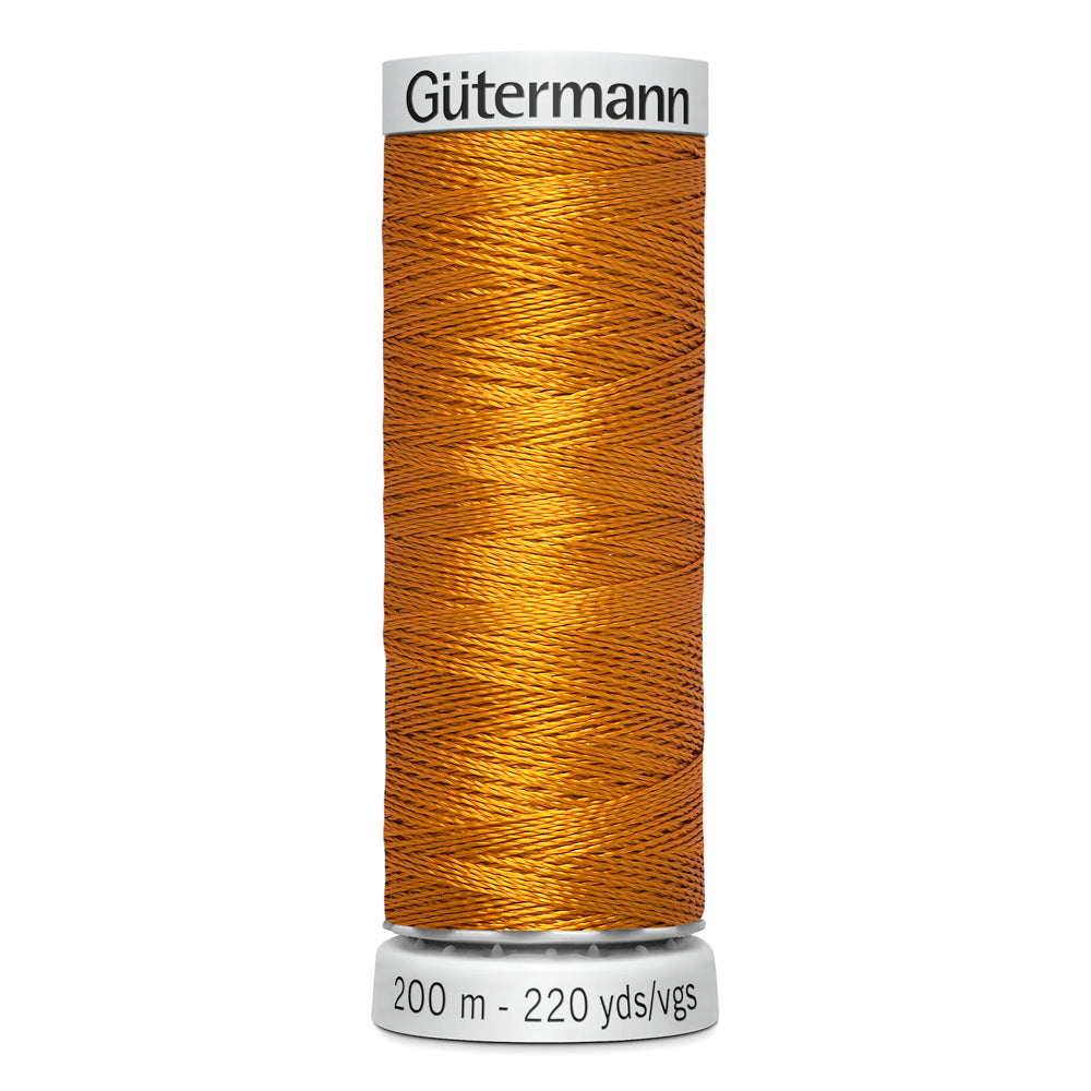 GÜTERMANN - Dekor Rayon Thread 200m - Burnt Orange