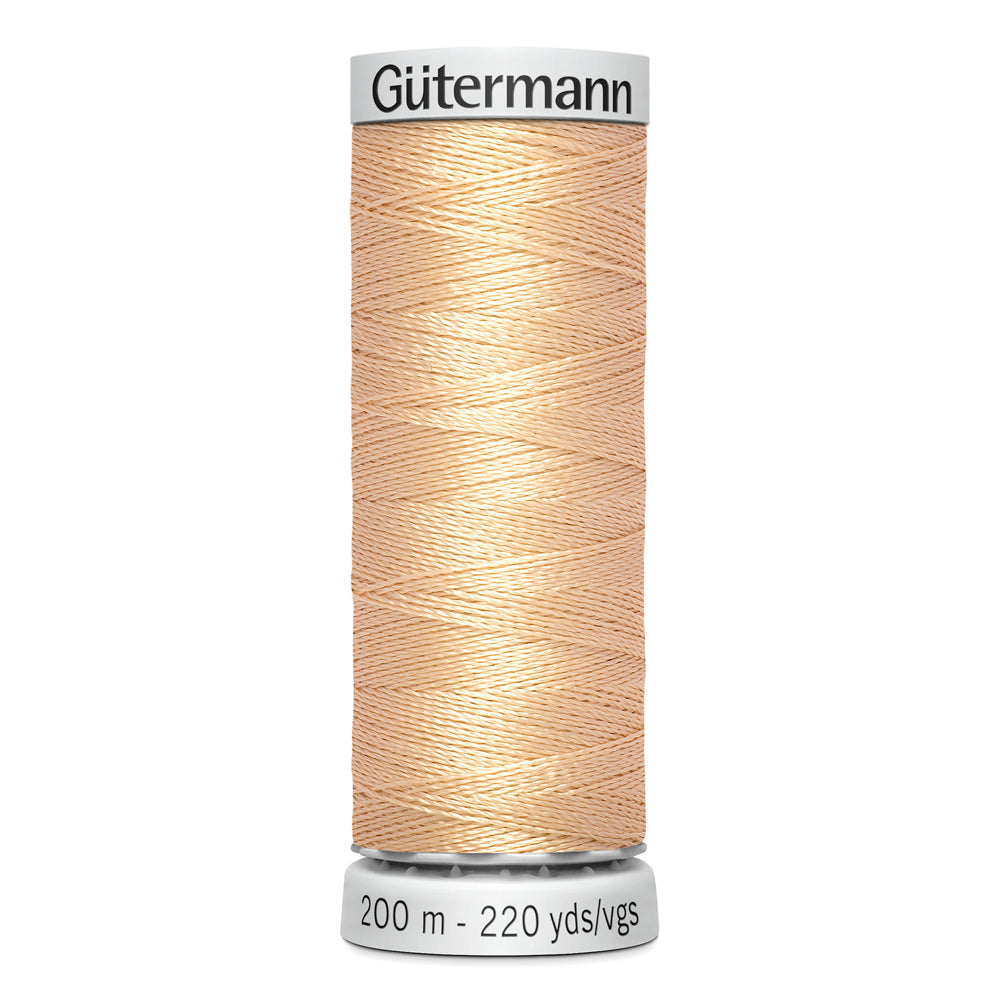 GÜTERMANN - Dekor Rayon Thread 200m - Egg Nog