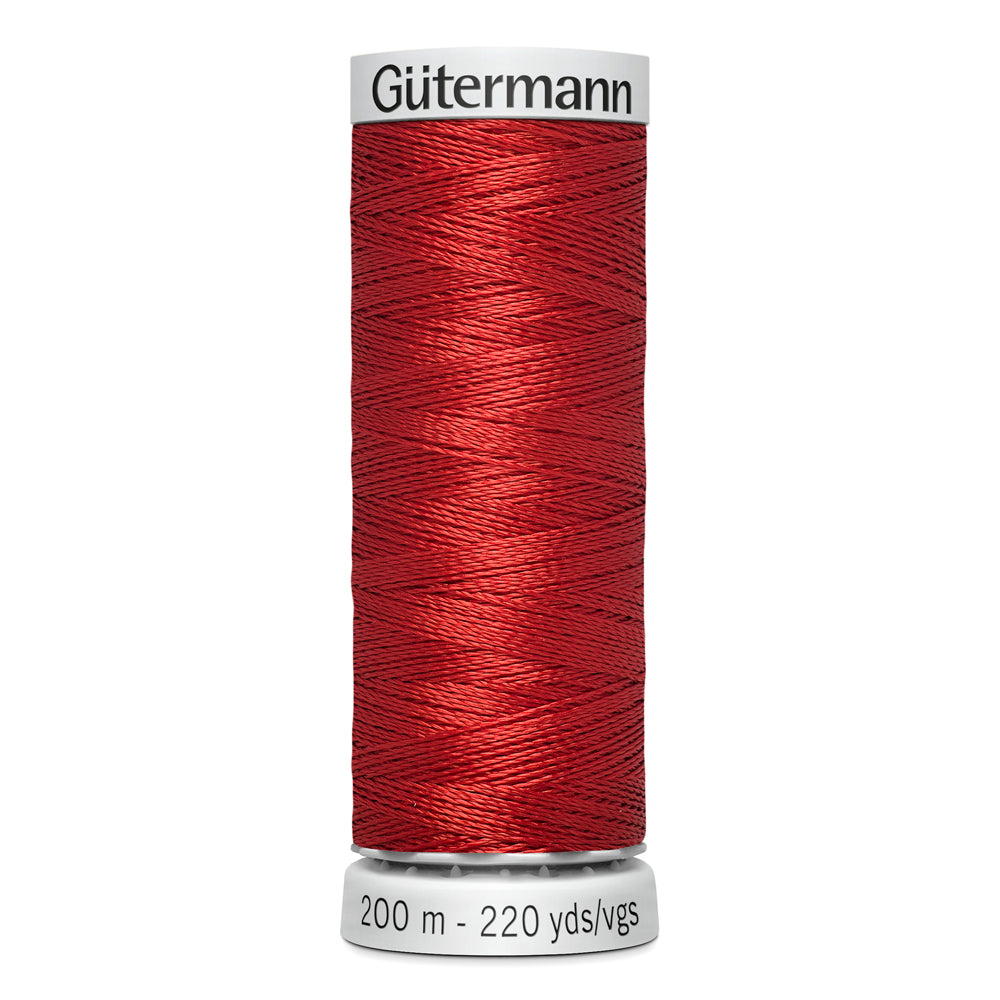 GÜTERMANN - Dekor Rayon Thread 200m - Dark Red