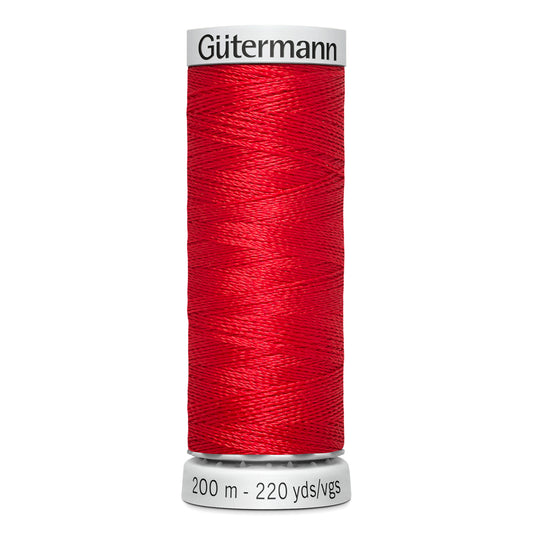 GÜTERMANN - Dekor Rayon Thread 200m -Tomato Red