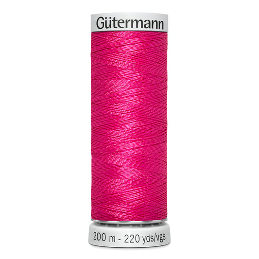 GÜTERMANN - Dekor Rayon Thread 200m - Hot Pink