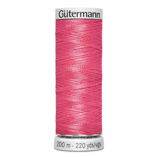 GÜTERMANN - Dekor Rayon Thread 200m - Peony Pink