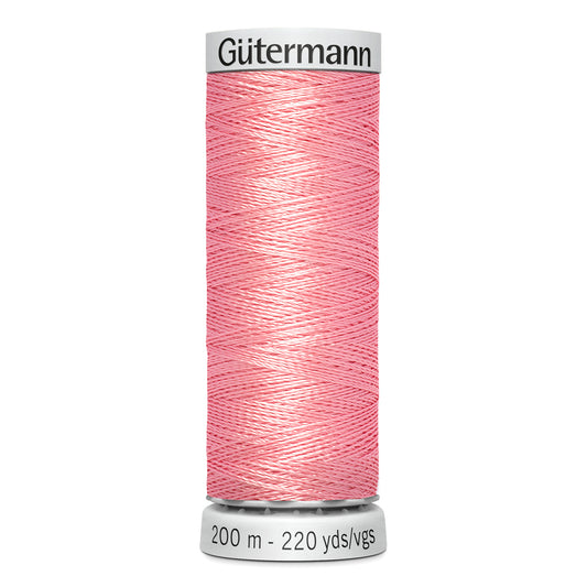 GÜTERMANN - Dekor Rayon Thread 200m - Rose Tea