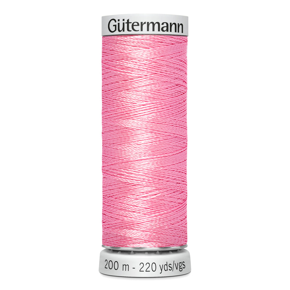 GÜTERMANN - Dekor Rayon Thread 200m - Pink