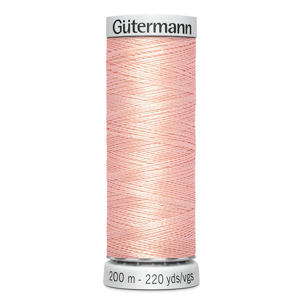 GÜTERMANN - Dekor Rayon Thread 200m - Pale Peach