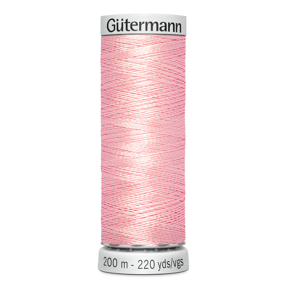 GÜTERMANN - Dekor Rayon Thread 200m - Shade of Pink