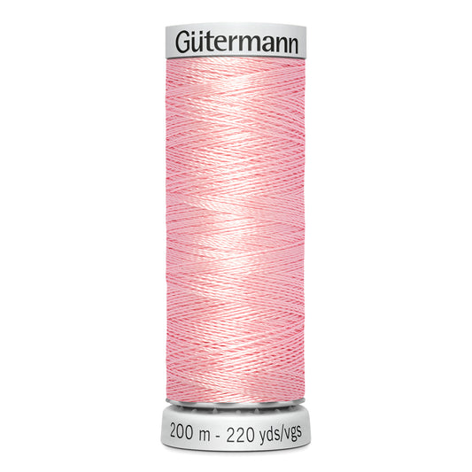 GÜTERMANN - Dekor Rayon Thread 200m - Shade of Pink