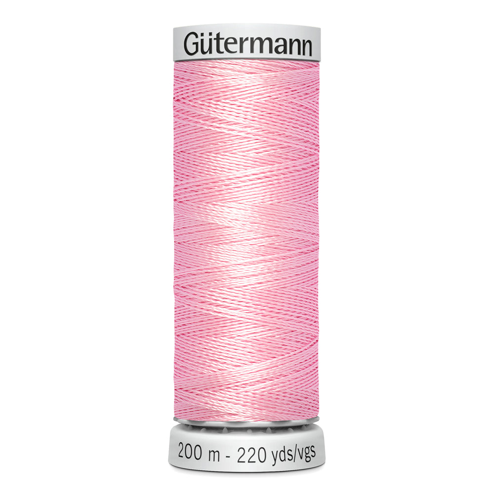 GÜTERMANN - Dekor Rayon Thread 200m - Pink Iris