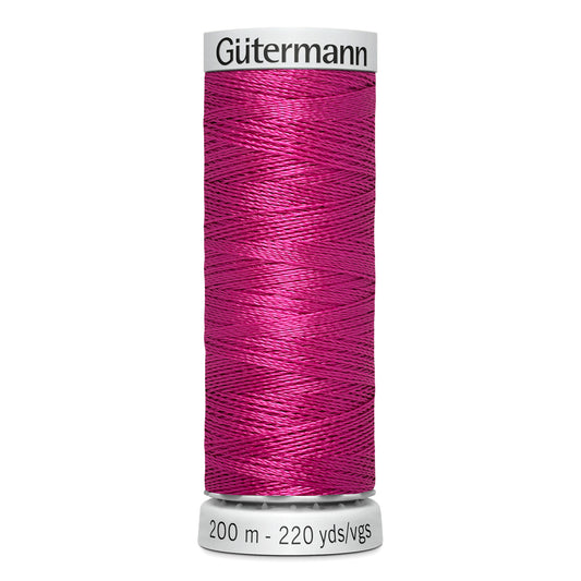 GÜTERMANN - Dekor Rayon Thread 200m - Fuchsia