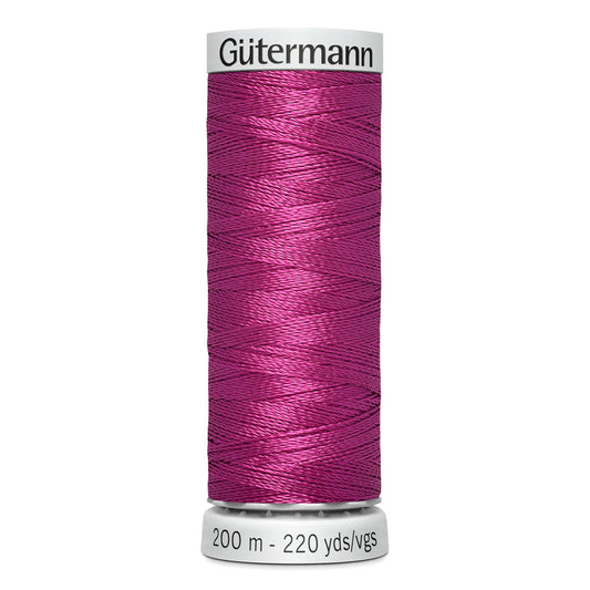 GÜTERMANN - Dekor Rayon Thread 200m - Brilliant Pink