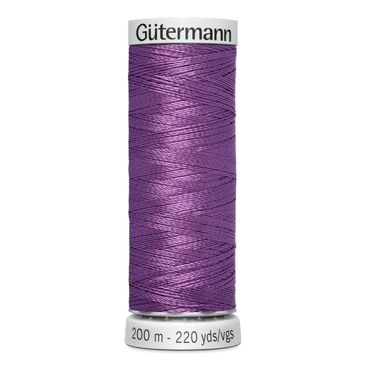 GÜTERMANN - Dekor Rayon Thread 200m - Dark Purple