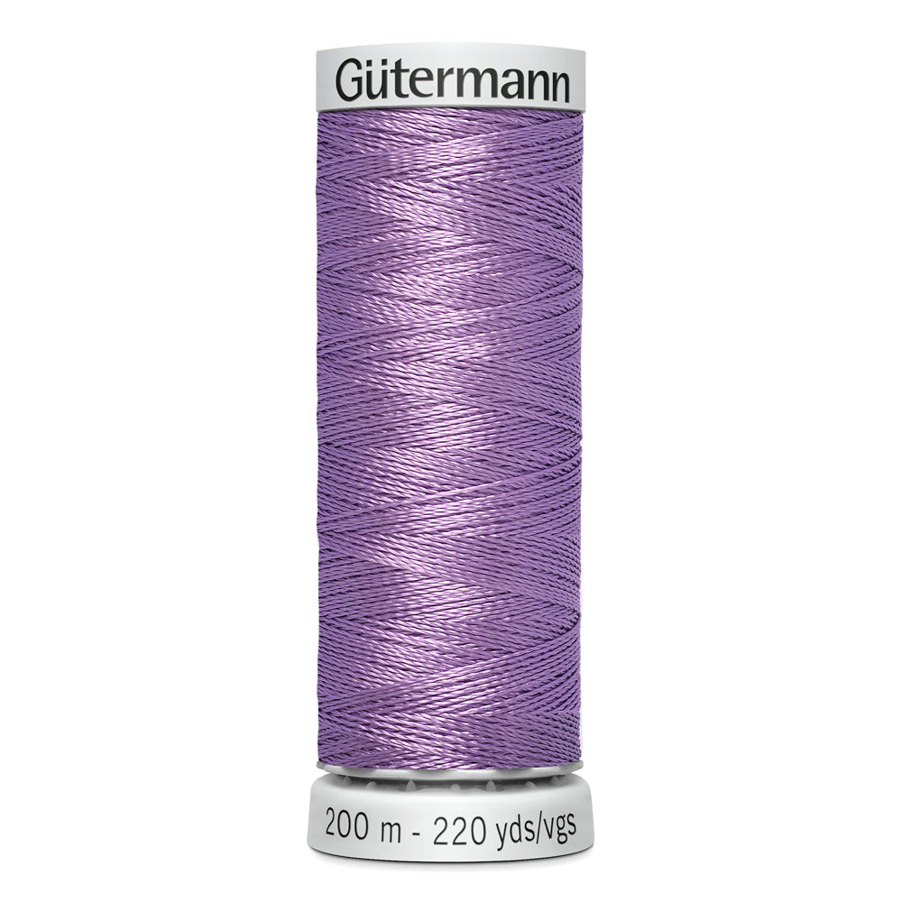 GÜTERMANN - Dekor Rayon Thread 200m - Deep Lilac