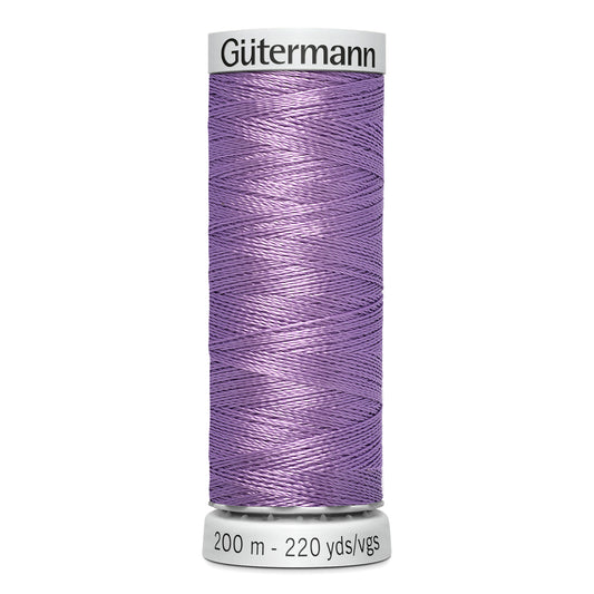 GÜTERMANN - Dekor Rayon Thread 200m - Deep Lilac