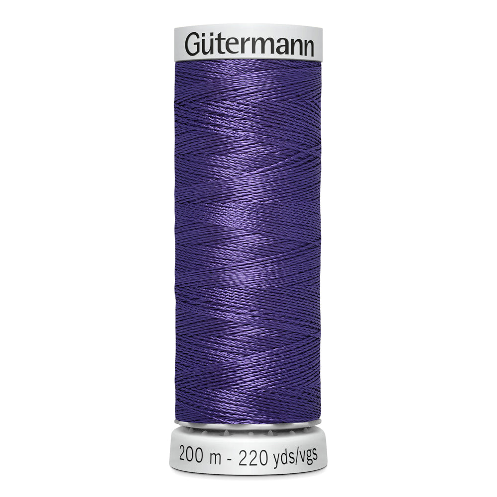 GÜTERMANN - Dekor Rayon Thread 200m - Purple Pansy