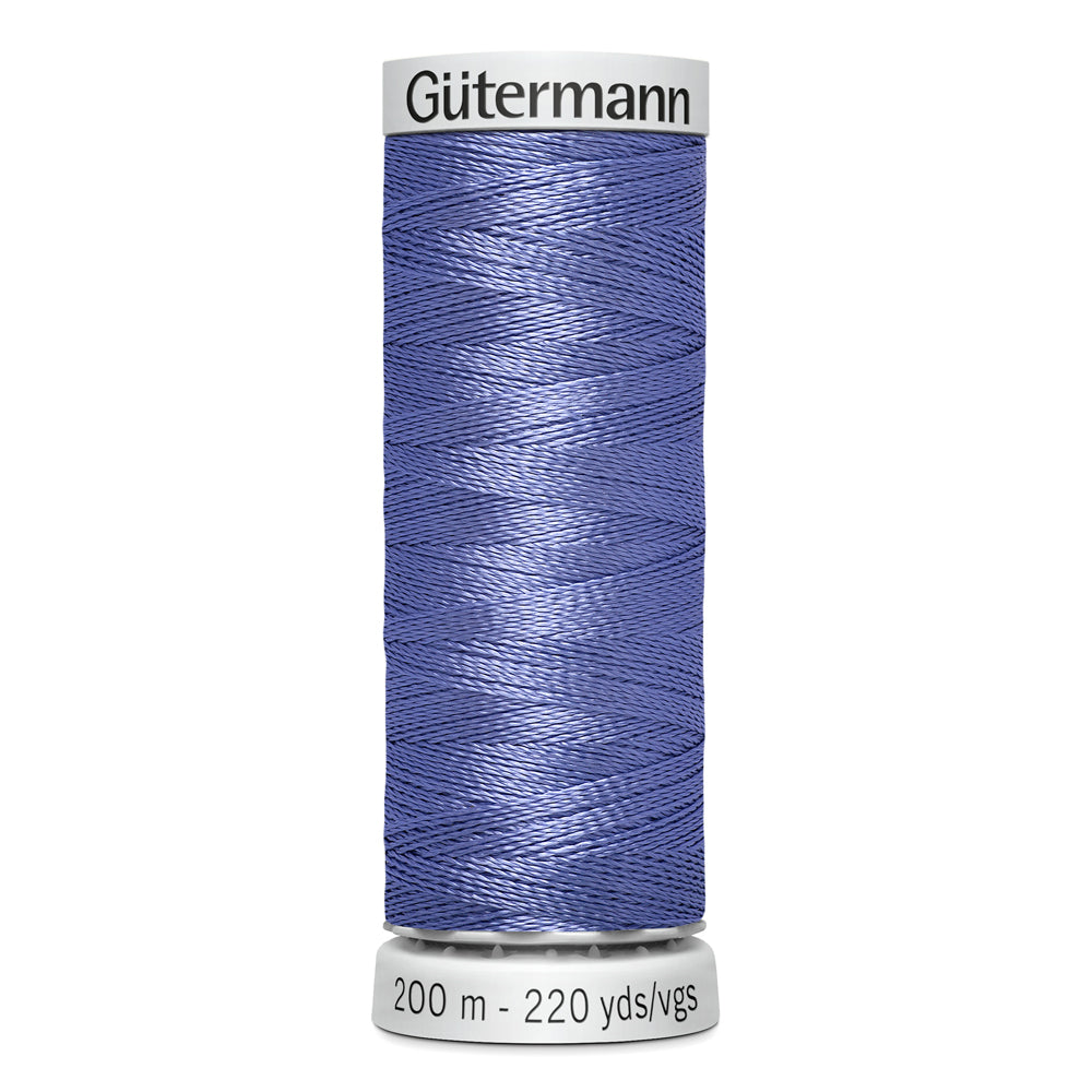 GÜTERMANN - Dekor Rayon Thread 200m - Lilac Grey