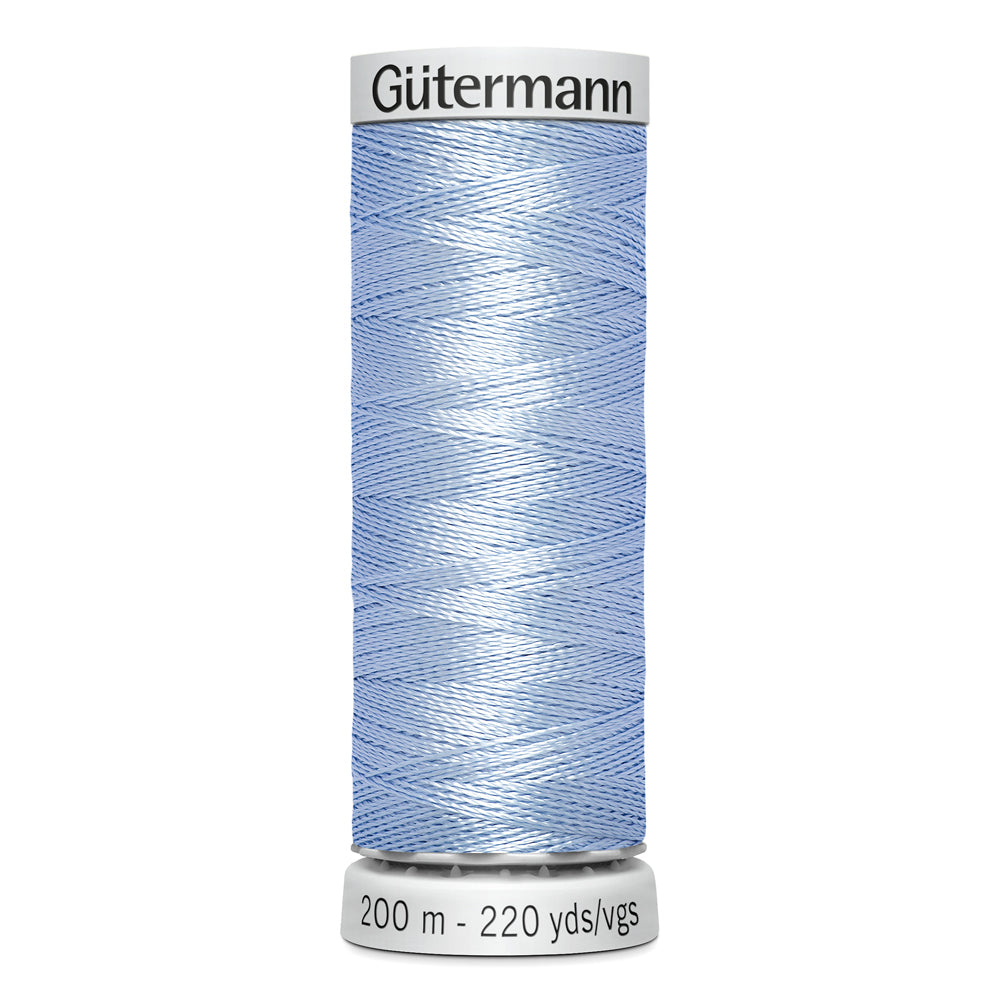 GÜTERMANN - Dekor Rayon Thread 200m - Oriental Blue