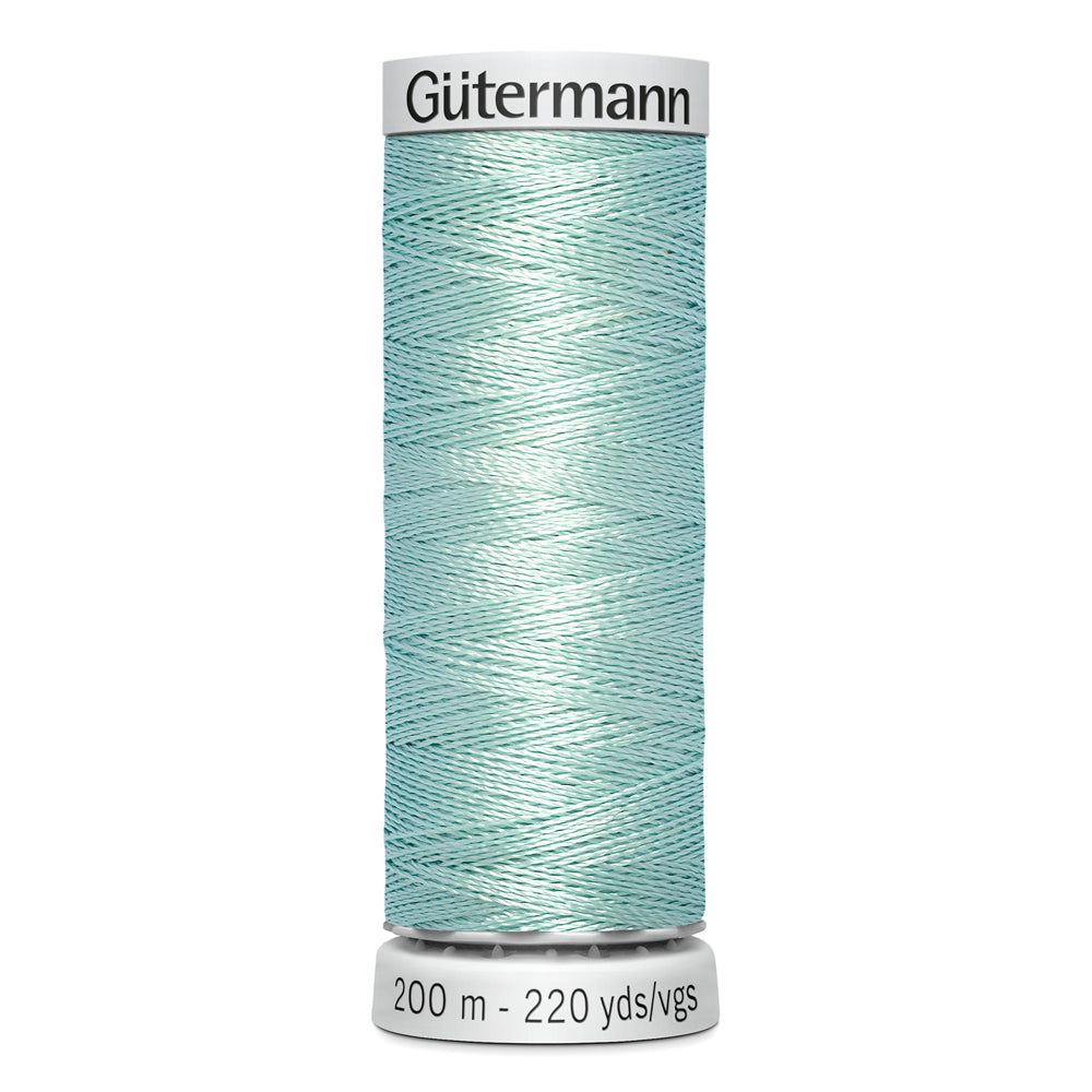 GÜTERMANN - Dekor Rayon Thread 200m - Aqua Shimmer