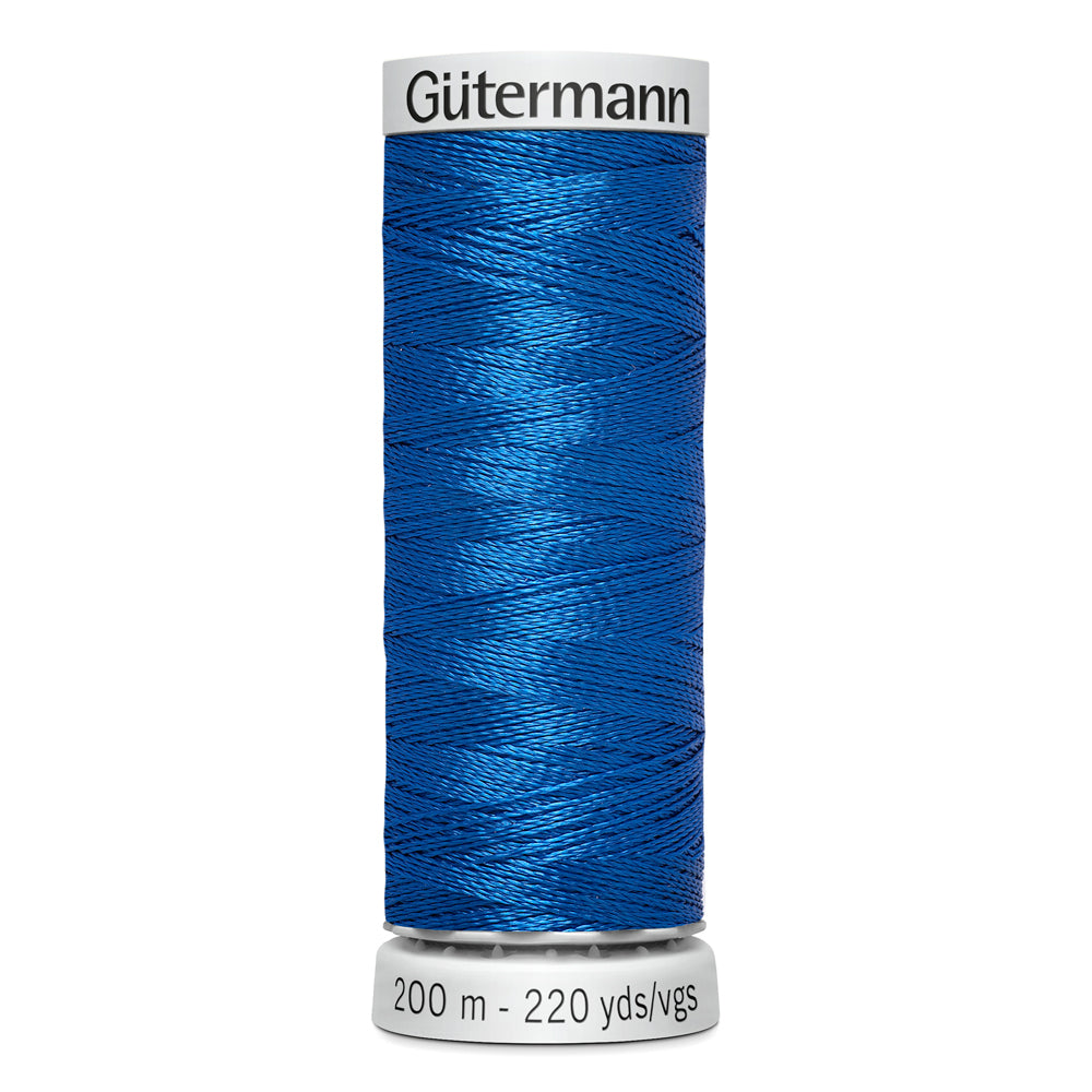 GÜTERMANN - Dekor Rayon Thread 200m - Pretty Blue
