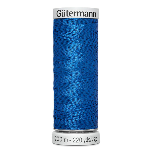 GÜTERMANN - Dekor Rayon Thread 200m - Pretty Blue