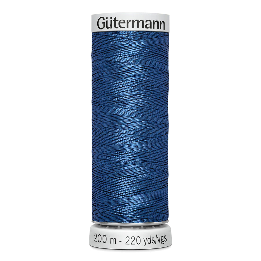 GÜTERMANN - Dekor Rayon Thread 200m - Royal Blue
