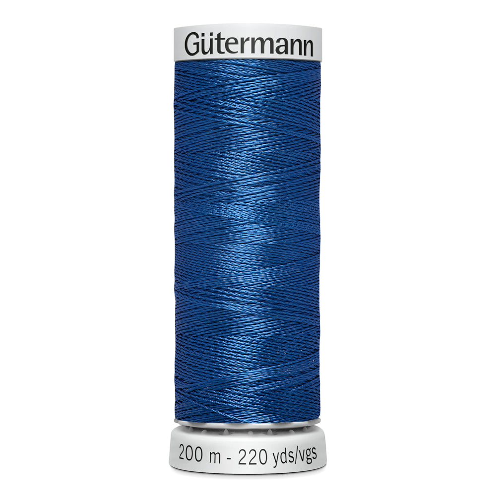 GÜTERMANN - Dekor Rayon Thread 200m - Blue Ribbon