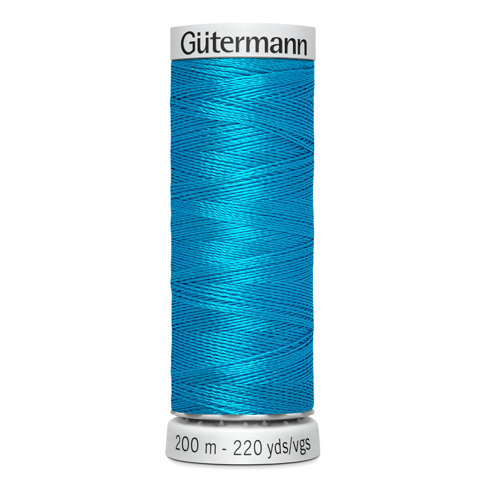 GÜTERMANN - Dekor Rayon Thread 200m - Sapphire Blue