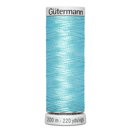 GÜTERMANN - Dekor Rayon Thread 200m - Light Aqua